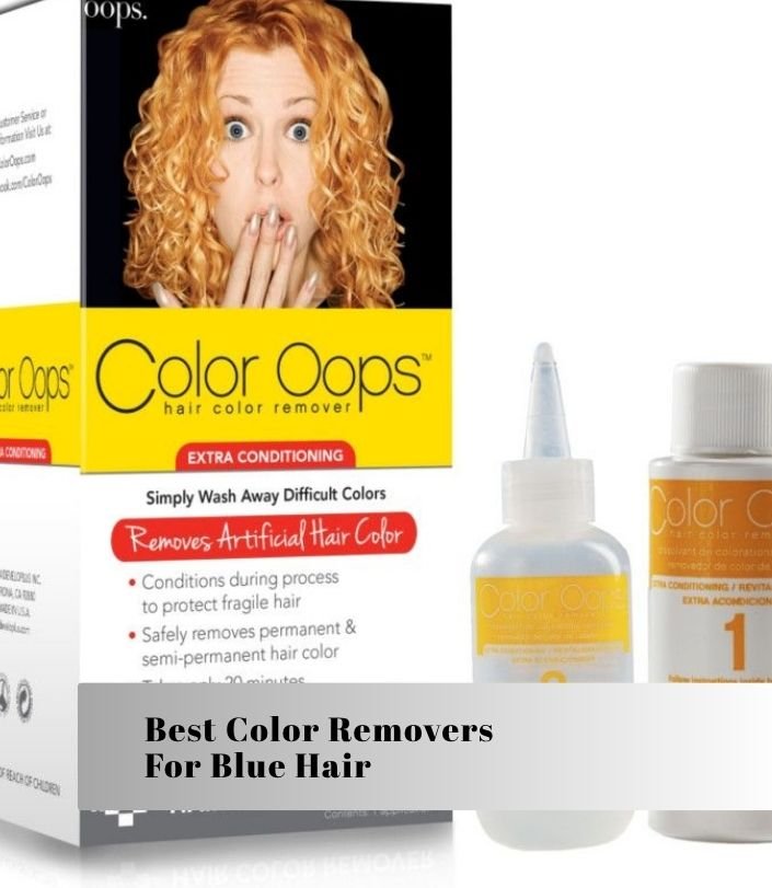 best color removers for blue hair