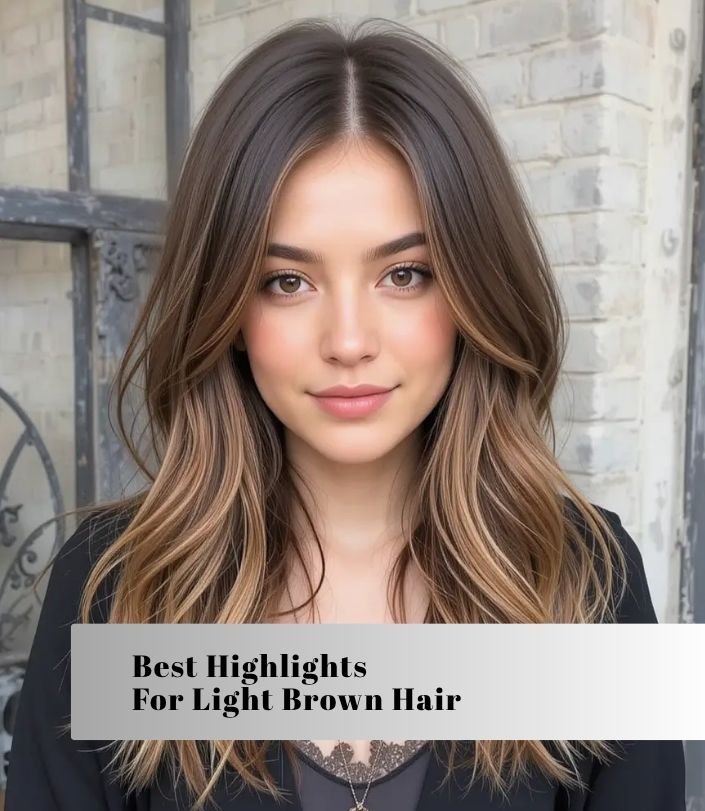 best highlights for light brown hair