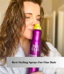 best styling sprays for fine hair